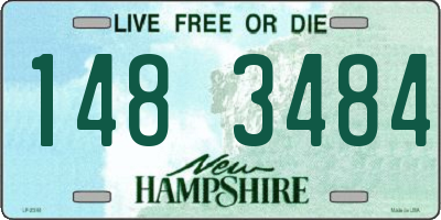 NH license plate 1483484