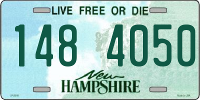 NH license plate 1484050
