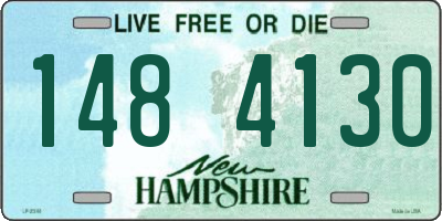 NH license plate 1484130