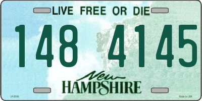 NH license plate 1484145