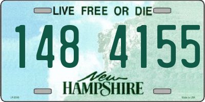 NH license plate 1484155