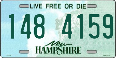 NH license plate 1484159
