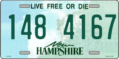 NH license plate 1484167