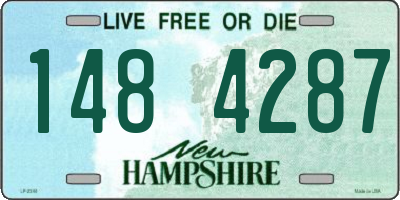 NH license plate 1484287