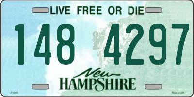 NH license plate 1484297