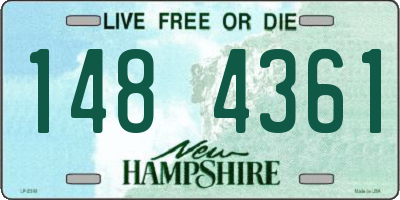 NH license plate 1484361
