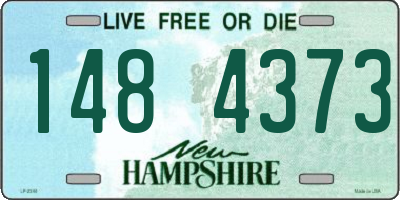 NH license plate 1484373