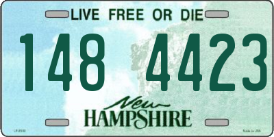 NH license plate 1484423