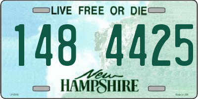 NH license plate 1484425