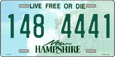 NH license plate 1484441