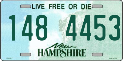 NH license plate 1484453
