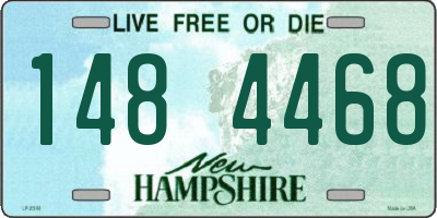NH license plate 1484468