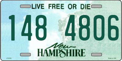NH license plate 1484806