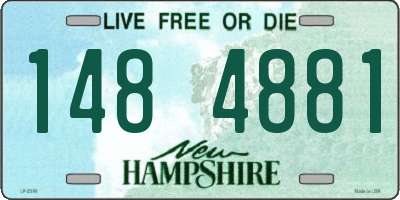 NH license plate 1484881