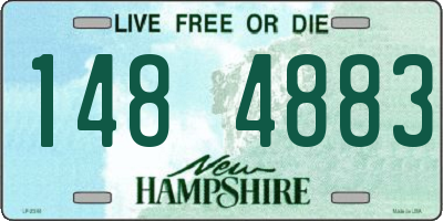NH license plate 1484883