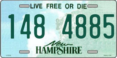 NH license plate 1484885