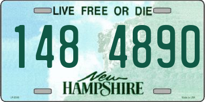 NH license plate 1484890