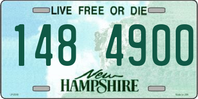 NH license plate 1484900