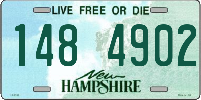 NH license plate 1484902