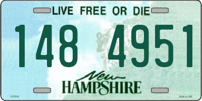 NH license plate 1484951