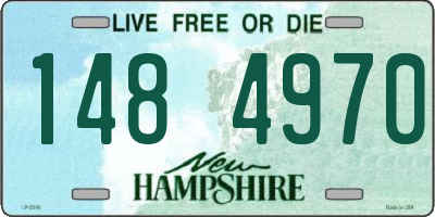 NH license plate 1484970