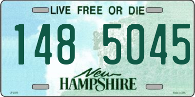 NH license plate 1485045