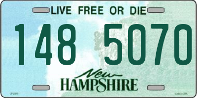 NH license plate 1485070
