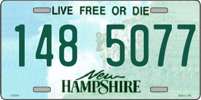 NH license plate 1485077