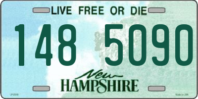 NH license plate 1485090