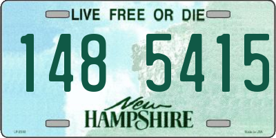 NH license plate 1485415