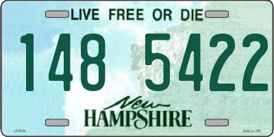 NH license plate 1485422