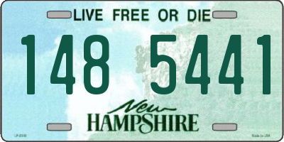 NH license plate 1485441