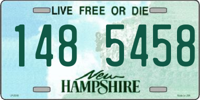NH license plate 1485458