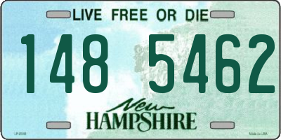 NH license plate 1485462
