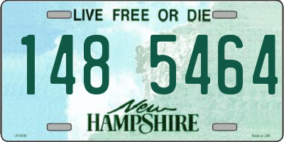 NH license plate 1485464