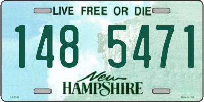 NH license plate 1485471