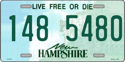 NH license plate 1485480