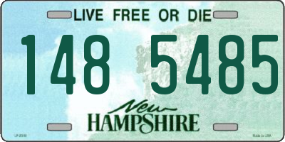 NH license plate 1485485