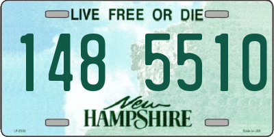 NH license plate 1485510