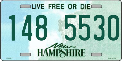 NH license plate 1485530