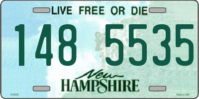 NH license plate 1485535