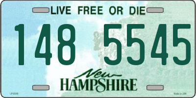 NH license plate 1485545
