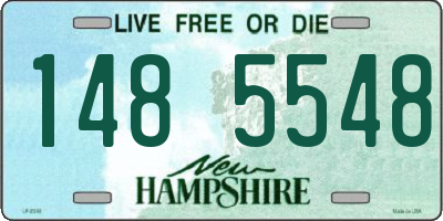 NH license plate 1485548
