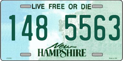 NH license plate 1485563