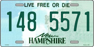 NH license plate 1485571