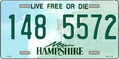 NH license plate 1485572