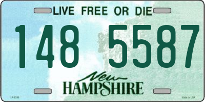 NH license plate 1485587