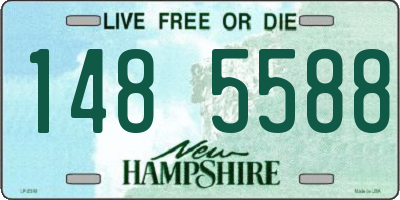 NH license plate 1485588