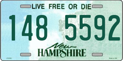 NH license plate 1485592