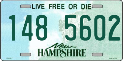 NH license plate 1485602